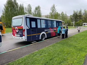 В августе «Поезда здоровья» посетят 12 округов Нижегородской области и 8 районов Нижнего Новгорода  В мобильно-диагностических комплексах прием ведут терапевты, кардиологи, онкологи, гинекологи и другие специалисты